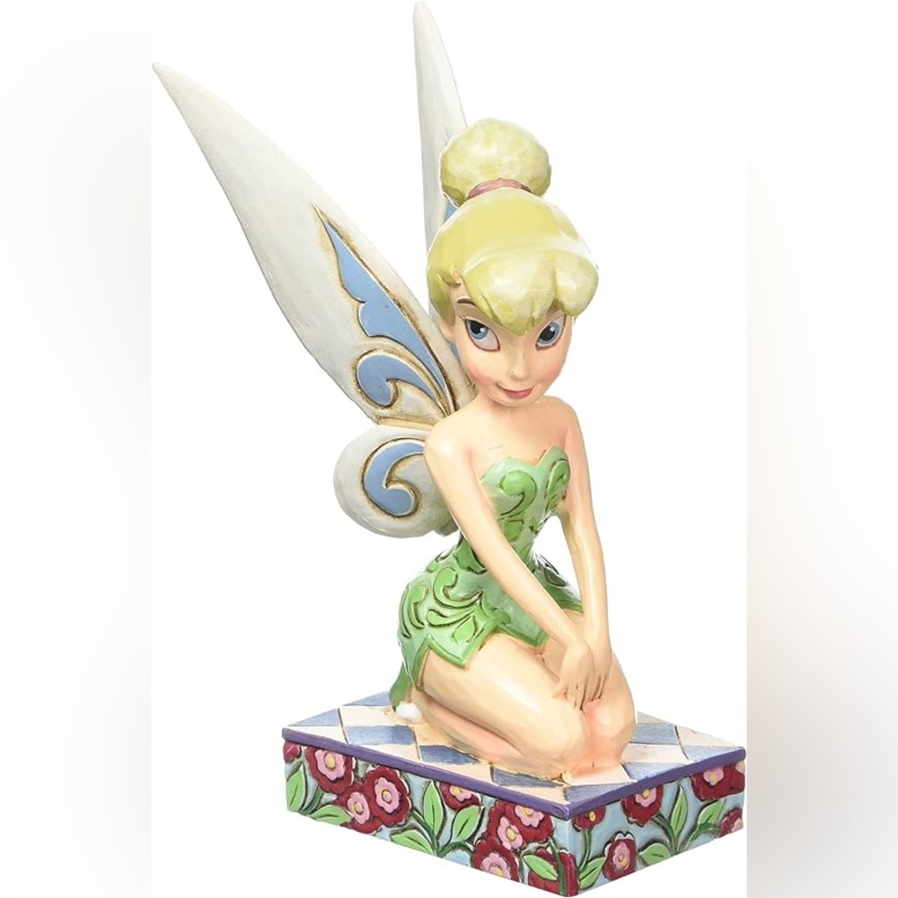 “Peter Pan” Tinker Bell Personality Pose Stone Resin Figurine, 4”